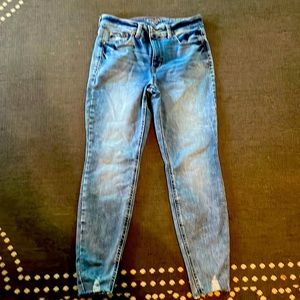 Edgley jeans size 12, regular high rise super skinny’s